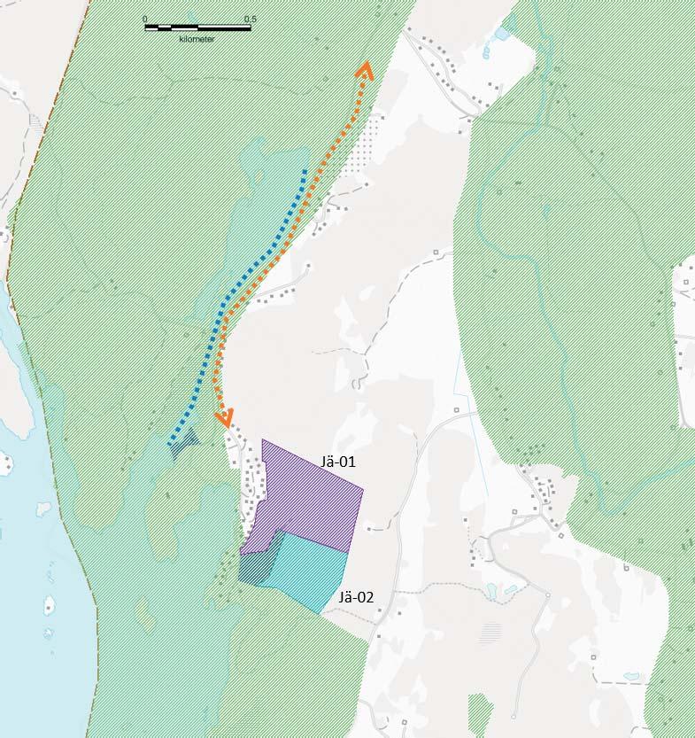 Centrum, service och verksamheter Järnavik räknas inte som stadsbygd och idag finns ingen service i Järnavik utan Bräkne-Hoby utgör kärna för orten.