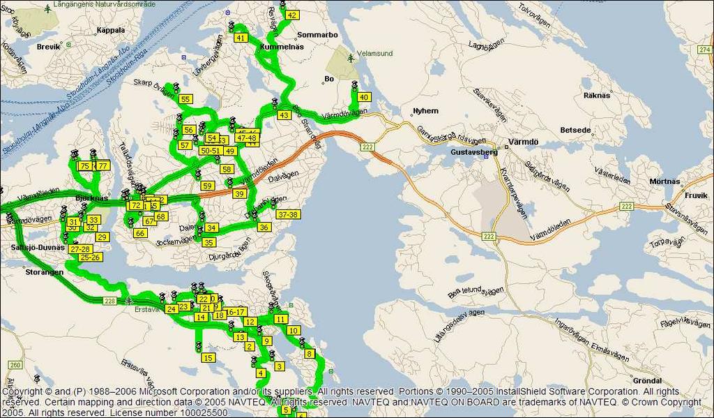 Tur B Tur specifikation livsmedel från Frigos terminal i Jordbro Tur C Namn GLN Adress Postnr Postadress Strandparksskolan 7340056401561 Flädervägen 4 13830 ÄLTA Sjöängens förskola 7340056401547