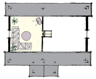 fritidshus på 61 m 2 med torpkaraktär och tradition.