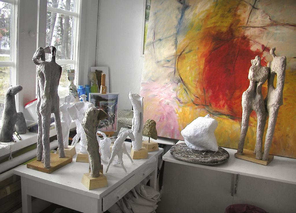 Konstnären Ann Uddins ateljé är en av dem som går att besöka under Öppna ateljéer. I skuggan av jubileet I år fyller en av tungviktarna bland Sommargotlands kulturarrangemang tjugo år.