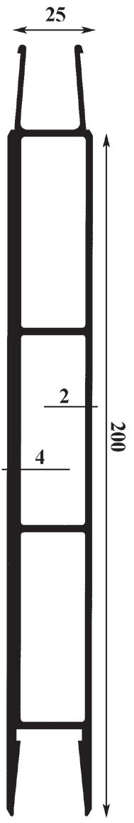 14 PROFILER & PLYWOOD Lämprofiler Hydro 71TR614 Mellanprofil 200 x 25/2,1mm 71TR620 Mellanprofil 200 x 25/1,8mm 71TR652 Mellanprofil 200 x 25-4/2mm 71TR602