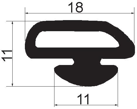 71293-G733-B 70030531 Aluminiumprofil 21mm