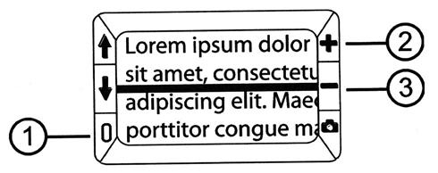 14 Referens och Kulisser En horisontell referenslinje eller två horisontella kulisser kan aktiveras för att underlätta läsning.