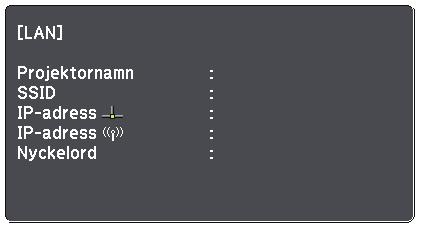 Anslutningsmetoder 22 projicerde visningen från projektionskontrollskärmen genom tt klick på knppen på verktygsfältet.