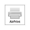 Utskrift Använda AirPrint AirPrint används för omedelbar utskrift från iphone, ipad och ipod touch med den senaste versionen av ios och Mac med den senaste versionen av OS X.