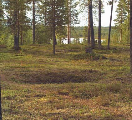 Trots den långa tidsrymden kvarstod vissa traditioner genom årtusendena, till exempel sättet man byggde hus på. Husen grävdes ner en bit i marken och över gropen restes taket.