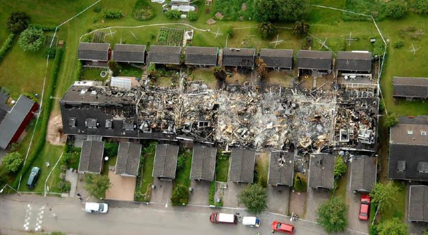 BRANDSKYDD I RADHUS Mälardalens Brand-och Räddningsförbund informerar om brandskydd i radhus.