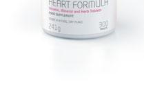 HEART FORMULA En expertblandning av näringsämnen som främjar ett friskt hjärt- och kärlsystem. Heart Formula är framtaget för att främja hjärt- och kärlsystemet inklusive hjärta, artärer och vener.