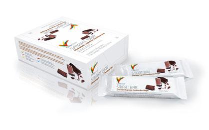 36 SMART BAR Förstklassig, näringsrik bar med chokladsmak Lifeplus Smart Bar består av en unik kombination av sammansatta kolhydrater, fett, proteiner och kostfibrer, utan några sockeralkoholer,