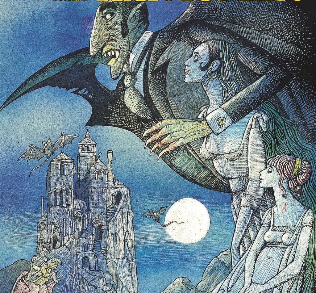 Illustration: Hans Arnold Dan Höjer - barnboksförfattare Dan har skrivit om spöken, kärlek,