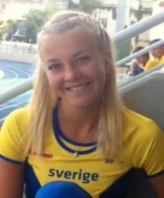Sofia Johnsson, Friidrott - Häcklöpning Född 1994 i Göteborg och uppvuxen i Stockholm Tävlar för Hässelby SK Meriter: JSM-guld