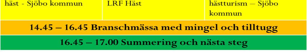 Extra föreningsuppdrag Föreningen har under året genomfört ett uppdrag åt Sjöbo kommun för hjälp med att ta fram en Leaderansökan för genomförande av ett Hästturismprojekt i sydöstra Skåne.