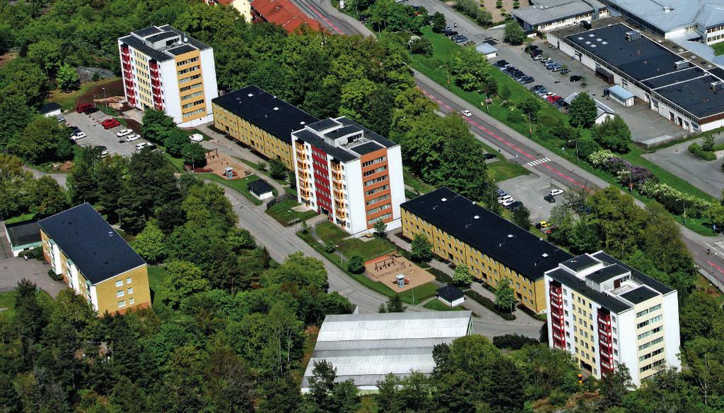 Älgen 1 & 4 Älgbacken 1, 2-8 Högt belägna lägenheter med utsikt över Ronneby.