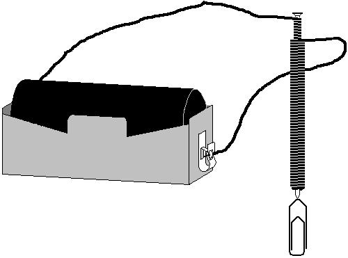 Det gör du med hjälp av ett batteri, en sladd och en järnspik. 1. Börja med att klipp till en sladd som är en meter lång och skala den i ändarna.