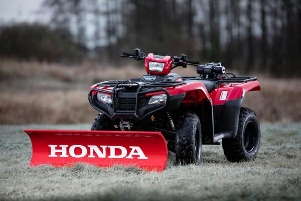 Plogpaket Ett komplett plogpaket för din Honda Rancher eller Foreman av 2014 års modell eller nyare.