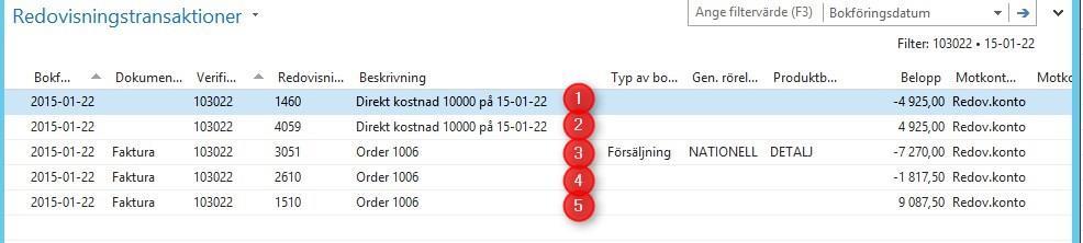 lagersaldot och letar upp vilken transaktion som skall kopplas ihop med ordern medan fakturan uppdaterar värdet.