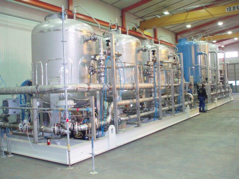 Vattenrening - Filtertankar, avsaltning På