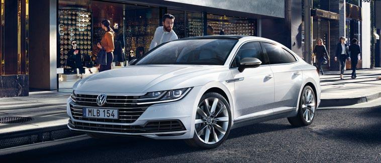 Nya Arteon GTS Arteon GTS har utrustning och stil i absolut