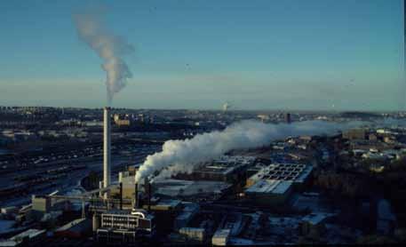 forts från föregående sida Göteborg har ett komplicerat vindmönster. Foto: Björn Holmer ning visar att det framförallt är normen för kvävedioxid och dygnsmedelvärden som är svåra att klara.