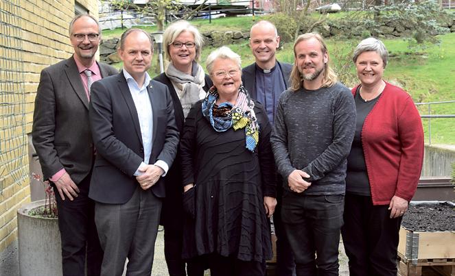 STYRELSEN Från vänster till höger: Ej med på bild: Ulf Bjereld Ledamot sedan 2017. Professor i statsvetenskap vid Göteborgs universitet. Ordförande för Socialdemokrater för tro och solidaritet.