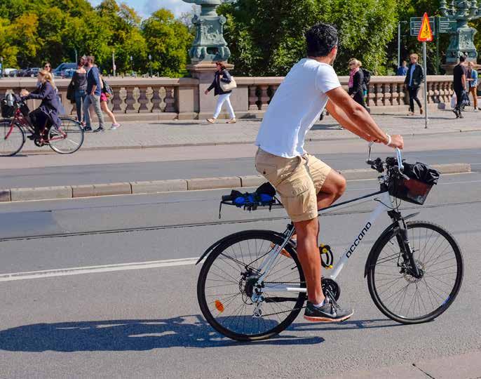 Under året har trafikkontoret även funnits med i följande sammanhang: Vi hade en monter och svarade på frågor om cykling i samband med Göteborgsgirot i maj.