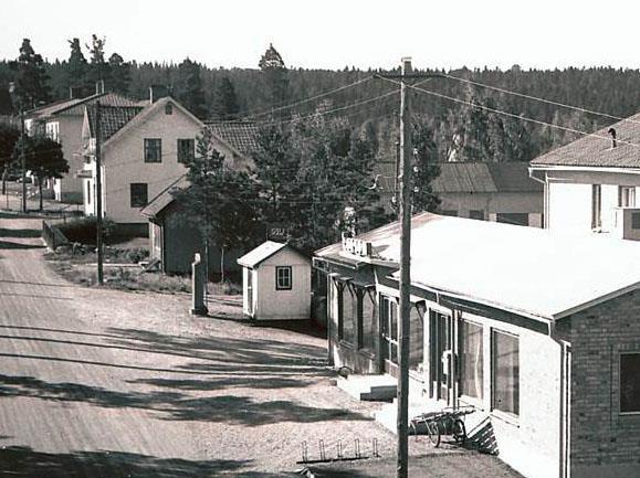 Bensinpump från 1950-talet.