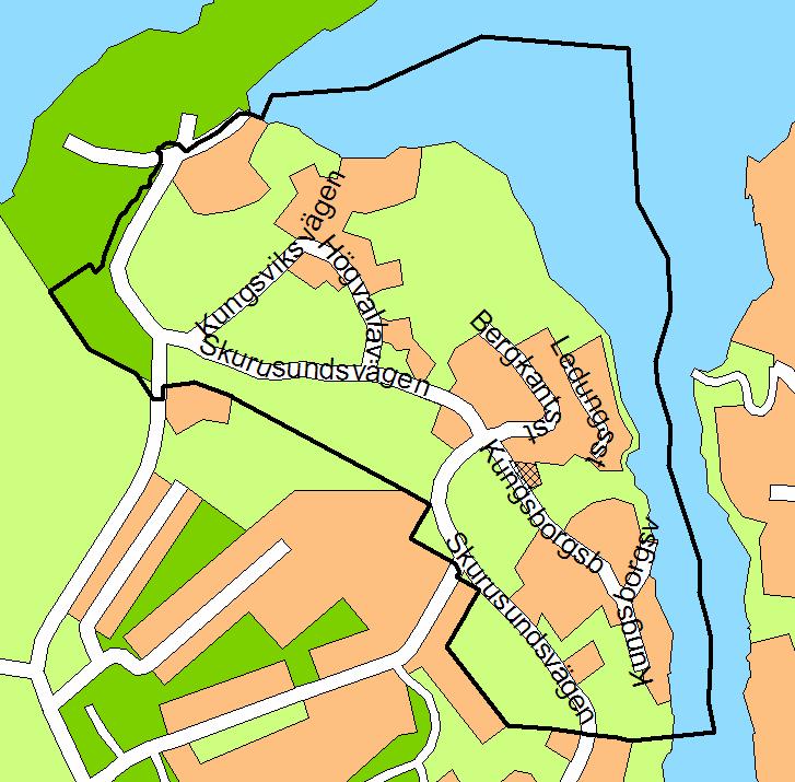 Fördelningsområde Fördelningsområdet omfattar samma område som förslag till detaljplan för Norra Skuru, vilket innebär att befintliga och tillkommande fastigheter inom området tillsammans ska ersätta