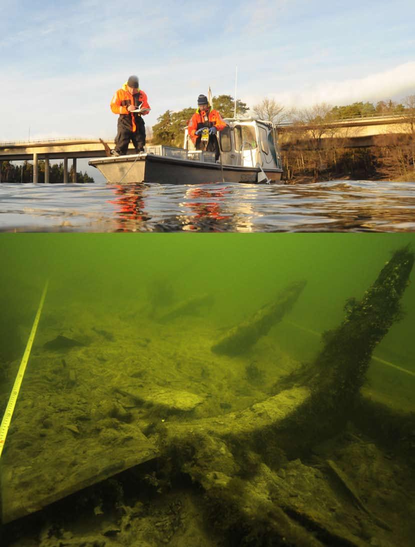 sjöhistoriska museet Arkeologisk rapport Nr 2010:8 Kihlsvraket Hösten 2006 utförde Sjöhistoriska museet, på uppdrag av Värmdö kommun, en arkeologisk utredning inför en planerad sjöförläggning av en