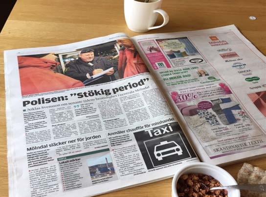 Kraftigt minskad redaktionell närvaro Över 2000 journalisttjänster har försvunnit på