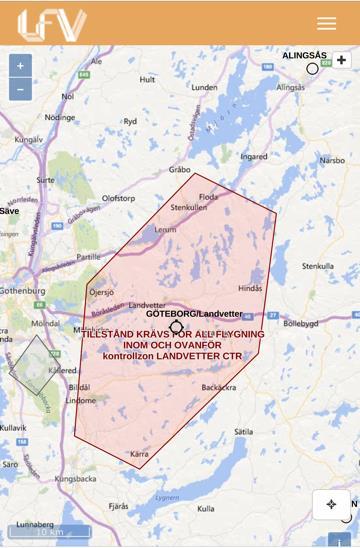 Vägen till BVLOS -flygningar - GIS-modell samt data från HLR-registret för att hitta område - Forskningsprotokoll - Godkännande från EPN Stockholm - Teknikutveckling specialanpassat UAS samt mjukvara