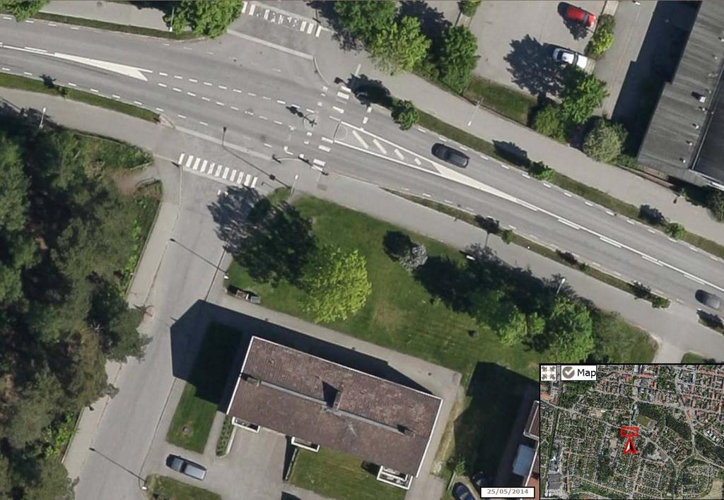 7 Cykelöverfart Ny sträcka med tillåten parkering Nytt