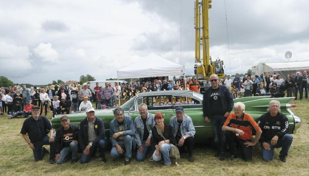 Mats Ola Larsson var bara 21 år gammal när han vann Best in Show med den gröna -59 Cadillacen 1978! Bilen ägs sedan många år av Krister Fernevald. Lika fin idag!