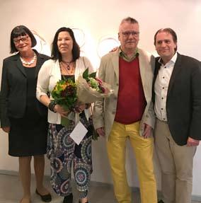 Vid invigningen närvarade bland annat kommunstyrelsens ordförande Olle Reichenberg och kommunens kultur- och bibliotekschef Kerstin Hassner. Järnvägsmuseum.