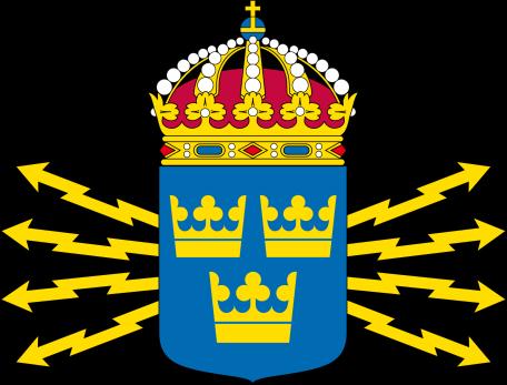 33.hvbat f.d. Norra Smålands regemente Bild 8:45 "Kvadrerad sköld.