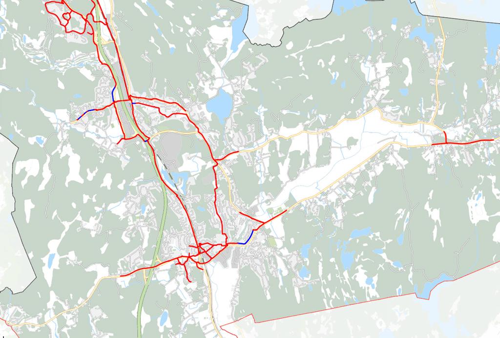 2015-2016 Nya cykelvägar 2015-2016 Huvudcykelnät  2015-2016