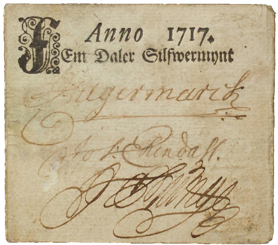 assignation Skultuna, charta sigillata, telefonkort etc. Totalt 27 ex. 498 Westman, Bengt (död 1714). Medaljgravör. Hy I:109.