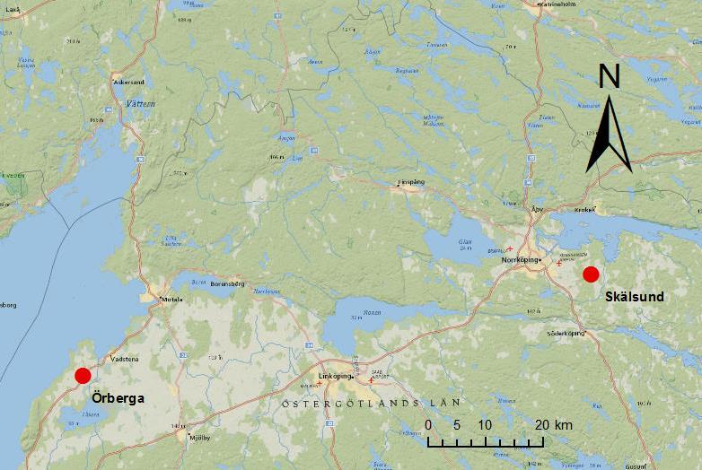 4 Material och metoder Mätningar vid Örberga Under sommaren 2016 genomfördes flera mätningar i höstvetefält med drönarburen RGB-kamera.