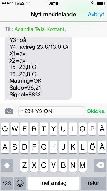 Det fungerar så att appen bereder ett SMS utifrån de inställningar man gör och placerar det i meddelandeappen varpå man trycker på skicka och sedan får man en bekräftelse tillbaka som vanligt.