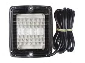 LED Backlampor LED E-backlampa lucidity Ljusstark, E-godkänd LED backlampa som ger 1440 lumen. Backlampan har en symmetrisk ljusbild. 6 dioder ger ett vitare och starkare ljus än halogenglödlampor.