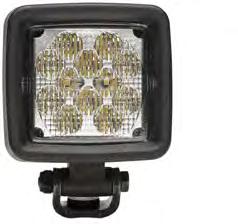 spann 274-7020 1036 lumen 1440 lumen 0,25 A 0,1 A 0,3 m 124x105x54 mm Aluminium PC Deutsch -30 C till +50 C LED Backlampa briod 24 V lampinsats i polykarbonat med 56 dioder och monterad kabellängd