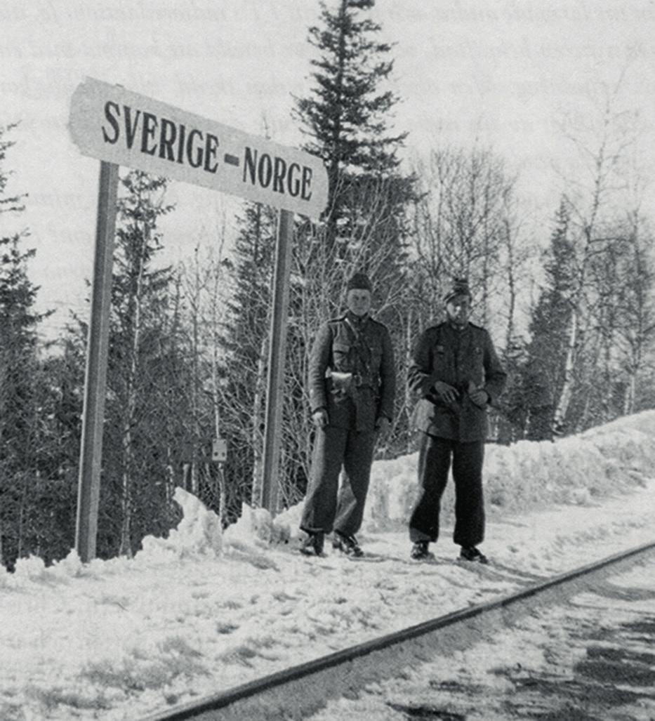 Sveriges militärhistoriska arv Den 9:e april 1940 blev livet i Hotagen ett annat.