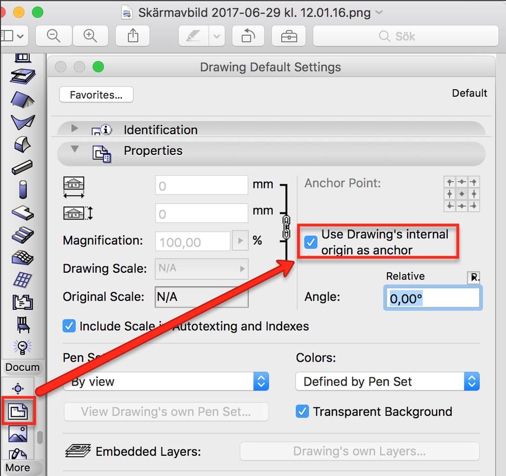 1. Olika alternativ för att hämta in en DWG-fil De två alternativen beskrivna nedan skall ej användas vid projektering där CAD-manualer styr upplägget i projekten (då skall xref-metoden användas