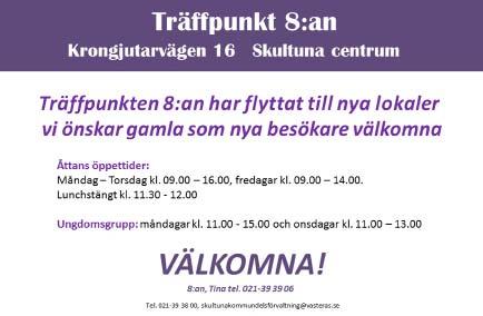 14.00 18.00 Vi åker till Tillberga medborgarhus på dans till Danzant Pris 40 kr med smörgås. Färdtjänst 80 kr Torsdagen den 23 mars kl. 09.00 12.00 Skapande aktiviteter kl. 09.00 10.00 Mjukgympa kl.