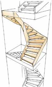 Finns som tillval till de flesta av våra trappor med sidvang.