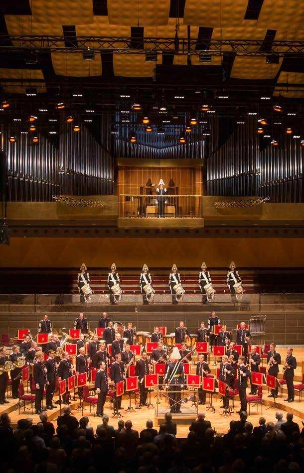 Som rikets främsta representationsmusikkår svarar Arméns Musikkår för musiken vid statsceremoniell verksamhet såsom utländska statsbesök, kungliga audienser och vaktparader.
