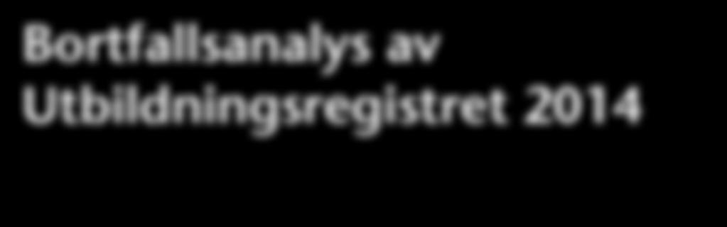 Bortfallsanalys