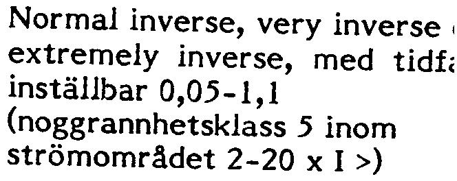 ms 15 ms 20-500 ms 35 ms 75 ms värde i om- Atergångsförhållande >