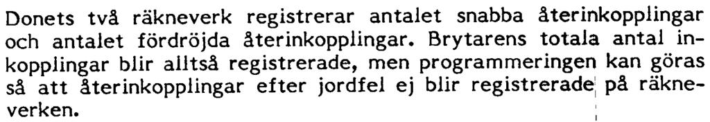 Funktion sker när IN cos (cp -a) ~ inställt fu~kt~onsvärde, om UN samtidigt är större än instglld frigivningsspanmng. Skyddets karakteristiska från 0 till-90.