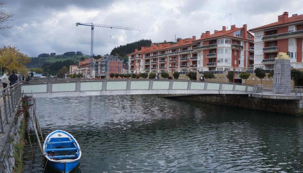 Zumaia Bridge Location: Zumaia, Spain Structure type: Footbridge Corrosion resistance class: CRC III Year of completion: