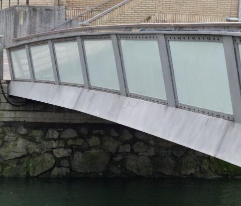 Zumaia Bridge Fiber glass